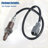 Black-coated oxygen sensor with metallic threaded end and gray plastic connector for toyota rav4 24l 2006-2008