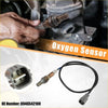 Black-coated oxygen sensor with metallic threaded body and gray plastic connector for toyota rav4 base 2.0l l4 2013-2018