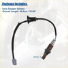 Black oxygen sensor with braided cable and gray connector for Toyota RAV4 base 2006-2012 replacement