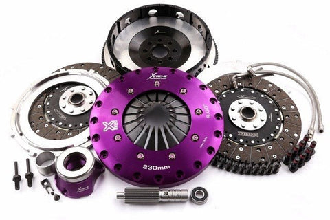 Xtreme Clutch Kit 230mm Performance Twin Solid Organic
