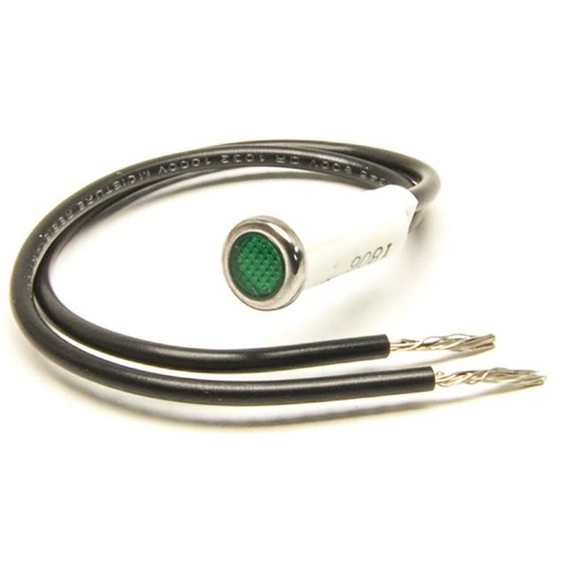 Painless 5/16" Dash Indicator Light 12 V Green PW80205
