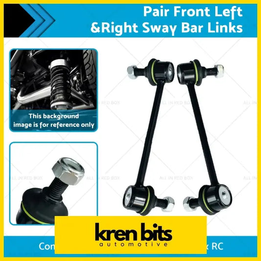 Pair Front Left and Right Sway Bar Links Suitable for Colorado D-Max - Steering & Suspension>Sway Bars Bushings