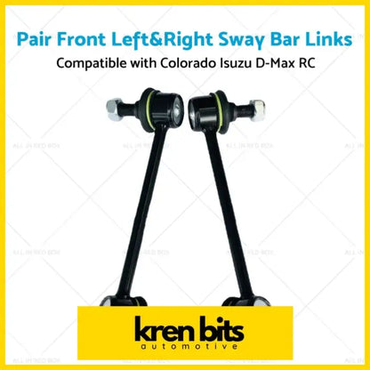 Pair Front Left and Right Sway Bar Links Suitable for Colorado D-Max - Steering & Suspension>Sway Bars Bushings