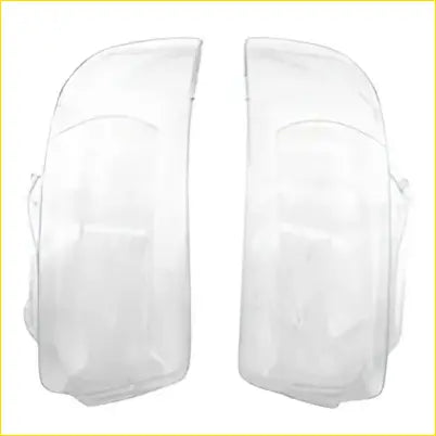Clear plastic protective case for glasses shown with a pair headlight lens cover clear fit for subaru forester 2006-2008