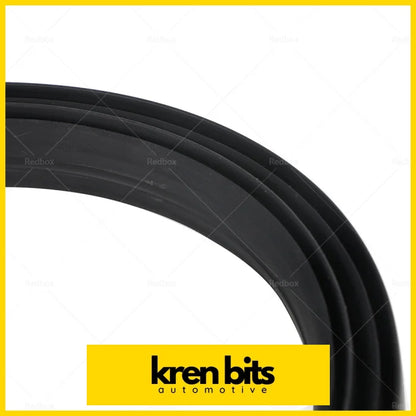 Pair Lh And Rh Dual Cab Roof Moulding Rubber Strip Suitable For Toyota Hilux 05-15 Exterior