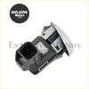 White and black plastic parking sensor with curved top cover for Nissan G20 and Infiniti FX50 1999-2002