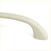 Beige plastic passenger roof grab handle with smooth curved design for toyota hilux sr5 2004-2016