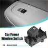 Black plastic passenger side power window switch with rectangular up arrow button for toyota c-hr 2018-2021