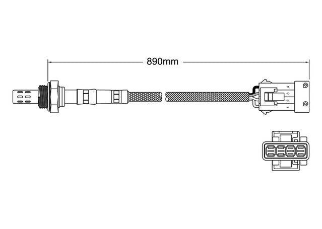 PAT Oxygen Lambda Sensor EGO-061