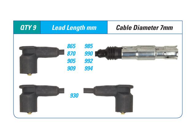 PAT Ignition Lead Set ILS-176M