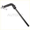 Black rubber pcv valve connector hose tube with chrome metal fitting and black plastic connector for ford ranger 2002–2008