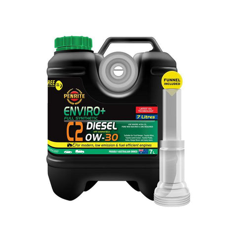 Penrite Enviro+ C2 0W-30 Synthetic Engine Oil 7L