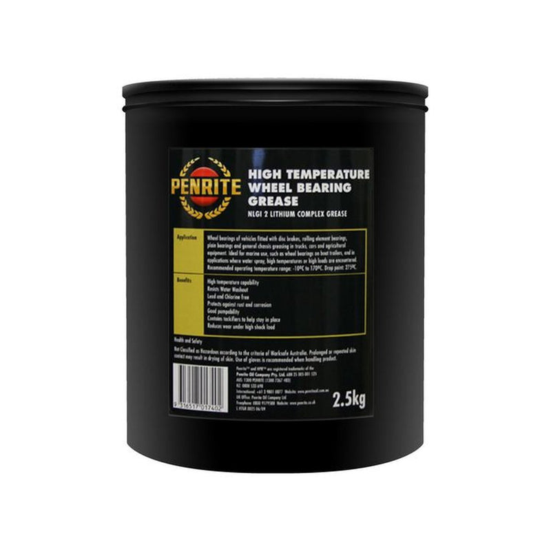Penrite Wheel Bearing Grease High Temperature 2.5kg