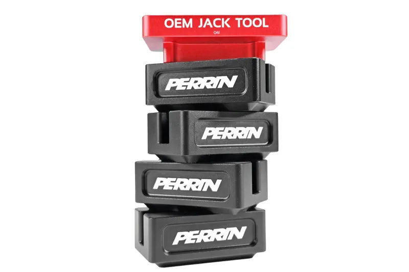 Perrin Perrin Jack Pad Set for Subaru (5pc) - Black