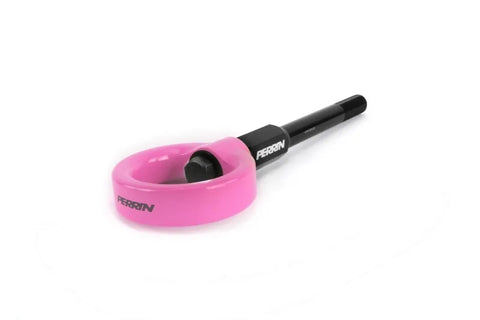 Perrin Perrin 02-07 Subaru WRX/STI Tow Hook Kit (Front) - Hyper Pink