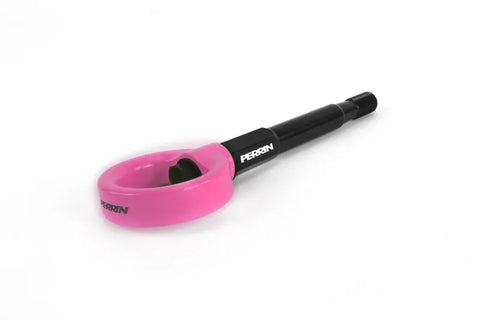 Perrin Perrin 14-19 Subaru Forester/Ascent Tow Hook Kit (Rear) - Hyper Pink
