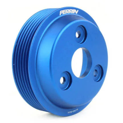 Perrin Perrin 2022 Subaru BRZ/GR86 Water Pump Pulley - Blue — fits Toyota Gr86