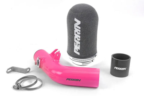 Perrin Perrin 16-17 Subaru WRX STI Cold Air Intake - Hyper Pink — fits Subaru STI