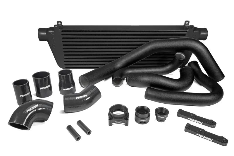 Perrin Perrin 22-23 Subaru WRX Front Mount Intercooler Kit (Black Tubes & Black Core)