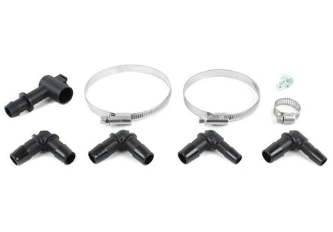 Perrin Perrin 08-14 Subaru WRX Black Turbo Inlet Hose Install Kit ONLY