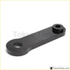 Black metal performance pendulum dog bone engine mount kit for volkswagen with smooth matte finish and two circular holes