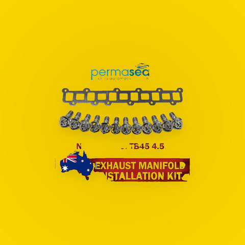 Permaseal Exhaust Manifold Titanium Stud&Gasket Kit for Nissan Patrol