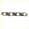 Metallic gray engine head gasket with four circular openings for permaseal exhaust manifold turbo gasket kit ford transit 2.4l