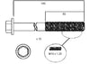 Permaseal Gaskets Cylinder Head Bolt Set HBS060