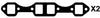 Permaseal Manifold Gasket HA309
