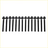 Set of black permaseal engine cylinder head bolts with hex heads for ford territory sx sy barra 4.0l