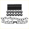 Black engine valve cover bolts nuts and gaskets set for permaseal intake manifold installation on nissan patrol gq 3.0l