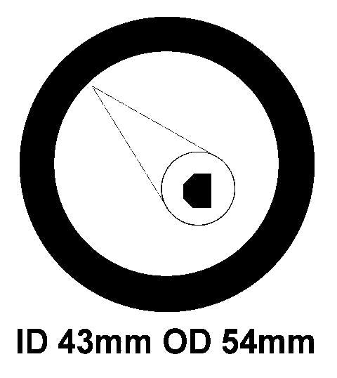 Permaseal Exhaust Flange Gasket JF051