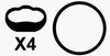 Permaseal Intake Manifold Gasket MG0064