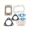 Set of permaseal mls-r automotive gaskets and copper washers in metallic black white and blue for nissan patrol exhaust