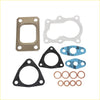 Set of permaseal mls-r turbo charger gaskets and copper washers in metallic black white and blue for nissan patrol gu y61