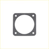 Black square permaseal throttle body gasket with four corner holes for ford territory sx sy barra 4.0l