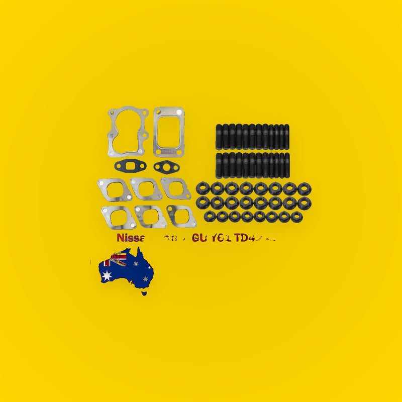 Permaseal Turbo&Exhaust Manifold Stud&Gasket for Nissan Patrol GU Y61 TD42 4.2L