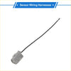 Gray plastic pin sensor wiring harness with black insulated wire for toyota crown cruiser 2005-2007 back view