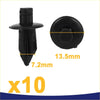 Plastic Rivet Body & Trim Panel Retainer Clips for Toyota - 10 pcs - Parts Accessories