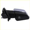 Black and chrome power mirror with sleek modern design for Ford F-150 2015–2018 side view