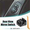 Black plastic power rear view mirror remote control switch with labeled l and r buttons for toyota 4wd ute offroad