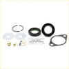 Black rubber power steering gear rex2 gasket kit with metallic and brass parts for toyota hilux 2004-2016
