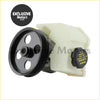 Power steering pump for ford falcon ba bf fg xr6 4.0l with black plastic fluid reservoir cap and attached pulley