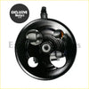 Black power steering pump pulley with central hub and three cutouts for Suzuki Escudo and Grand Vitara