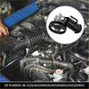 Black power steering pump with pulley and housing shown in inset circle against engine bay for toyota 4runner 96-02