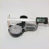 Silver and black toyota power window motor measured at 5.585 inches for hilux 2004-2016 and toyota models like camry and corolla