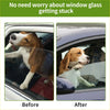 Clear transparent glass protector for power window regulator lift motor to prevent car windows from sticking