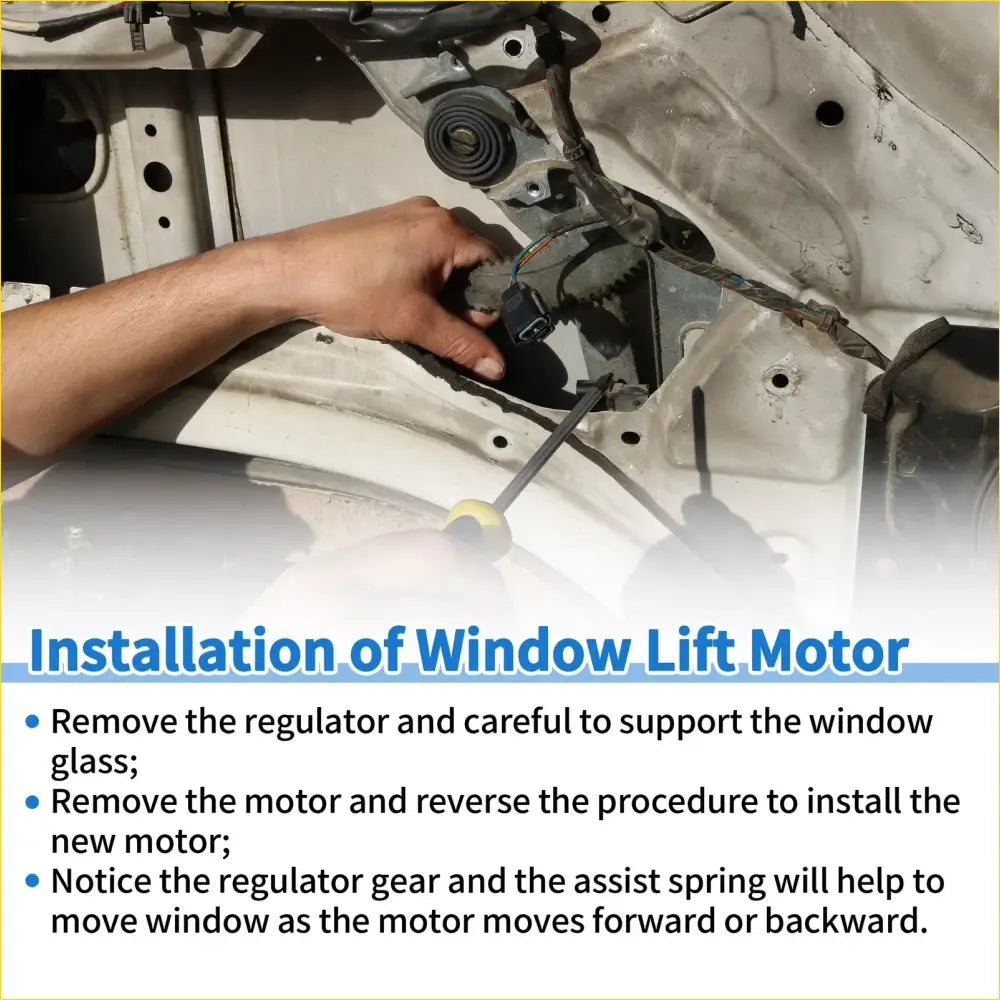 Power Window Regulator Lift Motor for Toyota Solara 2.4 (2002-2006) - Electrical