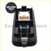 Black plastic power window switch with white connector housing for Suzuki Alto 1995 Escudo 1995-2005 backside view