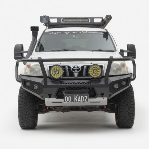 Rockarmor GT Hoop Bullbar - Toyota Prado 120 Series